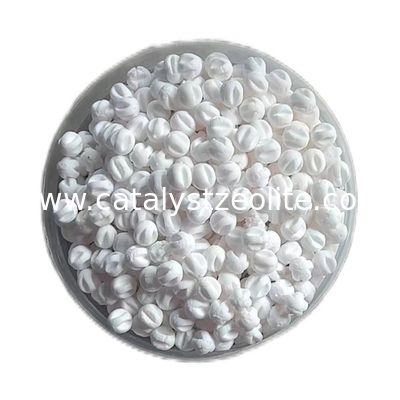 2-8mm Quinta bola dentada de alumínio catalisador de suporte