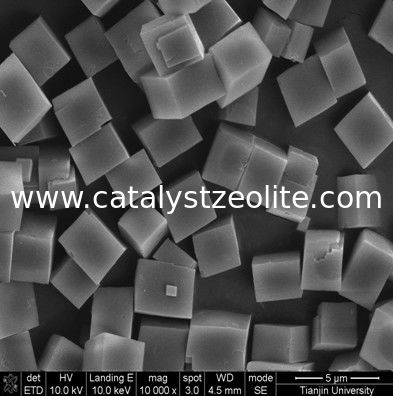 catalizador do Zeolite SAPO 34 da peneira molecular de 1.5µm para revestir agentes auxiliares