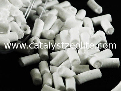 Apoio 3.2mm de Raschig Ring Shape Gamma Alumina Catalyst 4.8mm 6.4mm